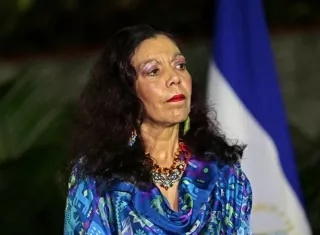 Rosario Murillo negó que las recientes declaraciones de Ortega contra Trump constituyan una amenaza directa, luego de la polémica generada por el discurso agresivo del dictador. Foto. EFE