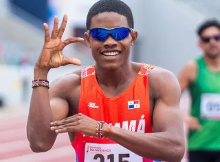 Chamar Chambers será uno de los representantes de Panamá en el atletismo. Foto: COP