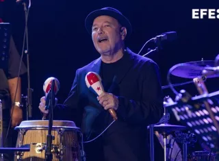 Rubén Blades conquista Cartagena con un concierto para la historia. /Foto: EFE