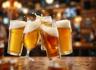 Tras el fallido intento de asesinato contra Trump durante la Cena de Corresponsales de la Casa Blanca del pasado abril, la cervecería publicó: "Bueno, casi conseguimos el #díadelacervezagratis". Foto. IA