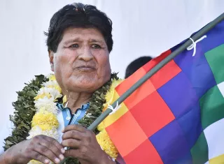 Evo Morales permanece desde octubre de 2024 en el Trópico de Cochabamba (centro), su bastión político y sindical,  Foto. EFE