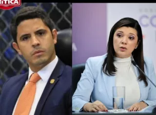 El diputado José Pérez Barboni y la ministra Jackeline Muñoz se lanzaron misiles. 