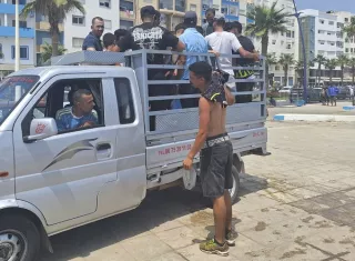 Al menos 67 han muerto en el intento, en su mayoría ahogados, según las autoridades españolas. Foto. EFE