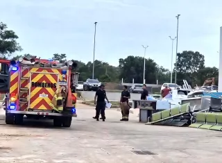 Actualmente, el Cuerpo de Bomberos y las autoridades competentes mantienen las investigaciones para establecer con precisión las causas que originaron la explosión. Foto. Thays Domínguez