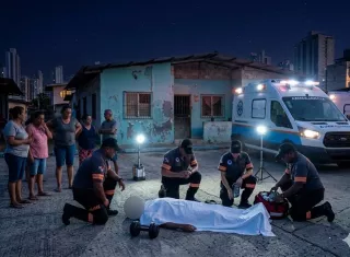 El adulto mayor falleció en la escena.  /  Imagen ilustrativa generada con IA