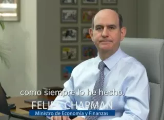 El ministro Felipe Chapman anuncia el reemplazo de la plataforma E-Tax