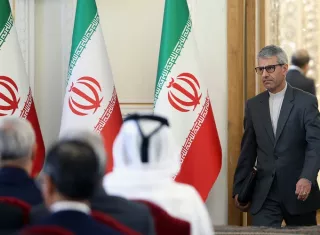 el portavoz del Ministerio iraní de Exteriores, Ismail Bagaei, aseguró este lunes que la República Islámica actualmente no mantiene negociaciones con Estados Unidos y afirmó que las cuestiones relacionadas con Washington serán analizadas y decididas en función de los acontecimientos futuros. Foto. EFE