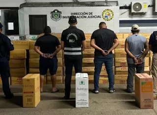 La retención de los vehículos se realizó durante la ejecución de la 'Operación Cenizas'.  / Foto: Eric Montenegro