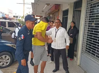El fiscal de la causa, Moisés Tuñón, manifestó su expectativa de que el juicio oral pueda concluir mañana.  /  Foto: Melquiades Vásquez
