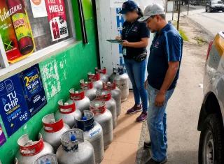 El tanque de gas se vende en tiendas y minisúper, según dijo Acodeco. 