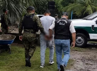 El sospechoso fue aprehendido en El Palmar, distrito de Barú.  /  Foto: PN