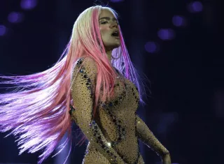La cantante y compositora colombiana Karol G. Foto: EFE