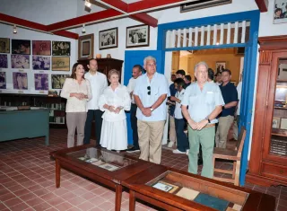 A la actividad también asistieron la primera dama, Maricel Cohen de Mulino; el canciller, Javier Martínez-Acha; la ministra de Cultura, Maruja Herrera; el viceministro de Asuntos Multilaterales y Cooperación, Carlos Guevara Mann, y el contralor general, Anel Flores.
