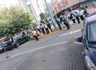 Algunos edificios, escuelas y hospitales fueron evacuados 