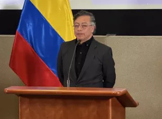 El expresidente de Colombia, Gustavo Petro,  expresó su solidaridad con las comunidades afectadas por el terremoto. Foto. EFE