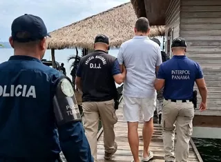 El extranjero infractor fue ubicado y aprehendido en un hostal.  / Foto: PN