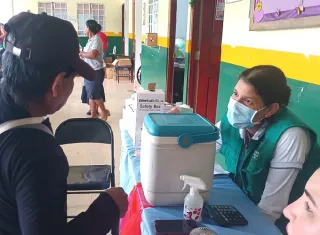 El Minsa mantiene la vigilancia epidemiológica en estas áreas apartadas para determinar con precisión el comportamiento de los cuadros respiratorios. Foto. Melquíades Vásquez