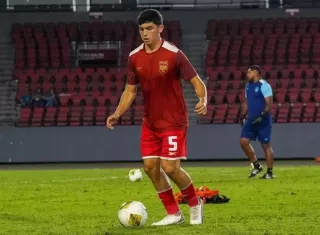 Lucas Norte, volante convocado al quinto microciclo de trabajo de la categoría Sub-17. Foto: FPF