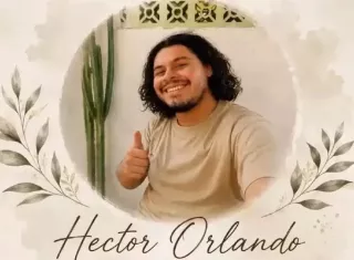 Héctor Orlando, víctima del delito. 