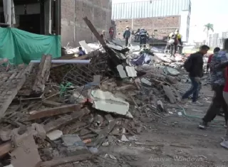 En total, 120,238 familias aparecen como damnificadas en 450 municipios de 15 de los 32 departamentos del país. Foto. EFE