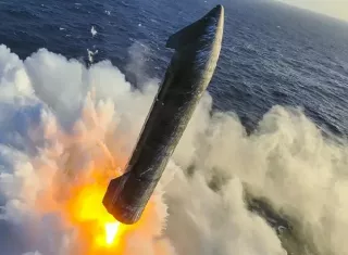 ¡Hazaña espacial! SpaceX rescata la Starship en el océano Índico