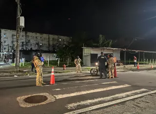 Uniformados llegaron a las áreas donde ocurrieron los hechos, pero no hubo detenciones. 