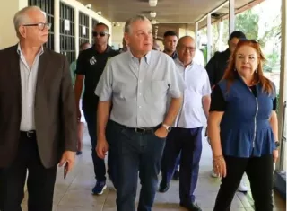 El contralor general, Anel Flores, realizó una visita de cortesía al nuevo rector de la Universidad Autónoma de Chiriquí (Unachi), Absel Navarro, tras su reciente elección para dirigir la institución.