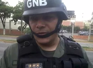 El excoronel de la Guardia Nacional Bolivariana (GNB) Rafael José Quero Silva, detenido en febrero de 2025 en el sur de Florida (Estados Unidos. Foto. EFE