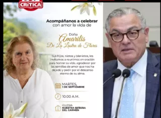 Las horas fúnebres se realizarán el 1 de septiembre, a las 10:00 a.m. 