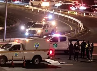 Vistas del accidente  a pocos metros del puente vehicular de Burunga, en el distrito de Arraiján.  Foto: Eric Montenegro