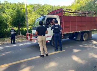 La institución policial aseguró que mantendrá el despliegue operativo y preventivo en los diferentes distritos de Los Santos.  /  Foto: Thays Domínguez