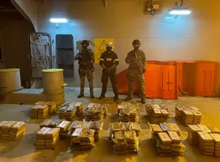 El contenedor contaminado procedía de Ecuador y estaba de paso por Panamá-  /  Foto: PN