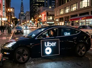Uber explica en el texto que esta decisión forma parte de una serie de cambios organizativos significativos que buscan eliminar capas administrativas, simplificar las estructuras de los equipos y redefinir la estrategia global de ubicación de la compañía. Foto IA