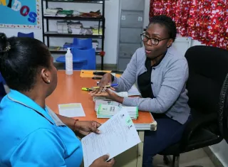 La jornada, orientada a fortalecer la atención primaria y la prevención comunitaria, fue organizada por la Dirección de Promoción de la Salud de Colón. Foto. Cortesía
