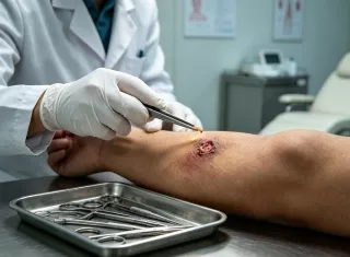 Ante cualquier sospecha, los afectados deben acudir de inmediato al médico para diagnosticar la presencia del parásito y lograr la extracción total de las larvas. Foto. Ilustrativa