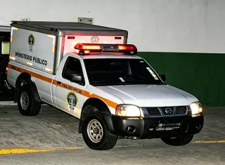 El cadáver fue trasladado a la morgue judicial de Colón.  /  Foto Archivo: Diómedes Sánchez