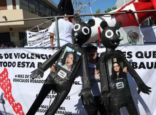 Los hechos ocurrieron en vísperas de una marcha por la paz convocada para este domingo en Culiacán. Foto. EFE