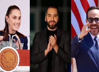 El presidente salvadoreño Nayib Bukele, mantiene una de las mayores tasas de respaldo de la región y ha encabezado los últimos sondeos regionales. Foto. EFE