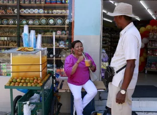 El fenómeno de El Niño, especialmente agudo este año, está disparando los termómetros en el Caribe colombiano, con temperaturas récord de hasta 40 grados centígrados. Foto. EFE