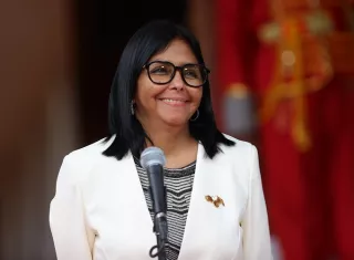La Casa Blanca anunció que Donald Trump y Delcy Rodríguez se reunirán el martes en Nueva York, en los márgenes de la Asamblea General de la ONU, en el primer encuentro entre ambos. Foto. EFE
