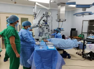 La medida de cierre de los quirófanos, La medida afecta directamente las cirugías oftalmológicas ambulatorias y los procedimientos no invasivos que aún se mantenían activos. Foto. Eric Montenegro