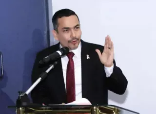 El procurador general de la Nación, Luis Carlos Gómez revelói las cifras durante la presentación del informe de la Iglesia Católica sobre abusos- 