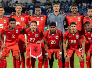Onceno de Panamá que inició el partido ante India. Foto: FPF