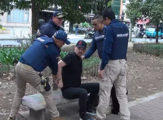  Sergei Vagin fue capturado en Bogotá en marzo de 2022 junto con otras personas en una investigación por una presunta red dedicada al uso de datos y cuentas de terceros para realizar apuestas en plataformas deportivas. Foto. @ABDELAESPRIELLA