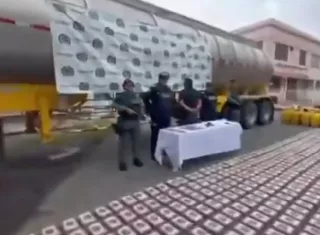 La operación, conocida como Valkiria fase II, fue ejecutada en coordinación con la Policía Nacional y la Fiscalía en el noroeste del país. Foto. @ABDELAESPRIELLA