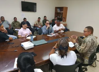 Las actividades de los estamentos de seguridad van dirigidas a obras sociales y comunitarias en Colón. 