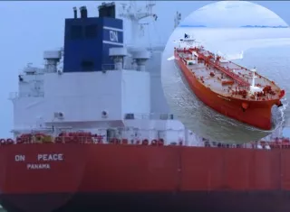 ¡Ataque en Ormuz! Proyectil daña a barco panameño y deja 12 heridos