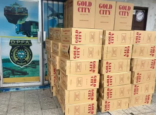 La acción se desarrolló en la calle principal de Margarita, en Colón.  /  Foto: Aduana