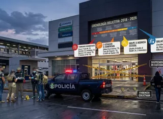 El sector acumula robos, hurtos, balaceras y asesinatos.  /  Imagen ilustrativa generada con IA