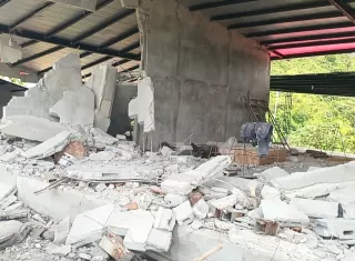 En el sur de Mariato, la emergencia sigue abierta: hay familias sin techo, poblados aislados y habitantes que esperan ayuda oportuna de las autoridades. Foto. Melquíades Vásquez
